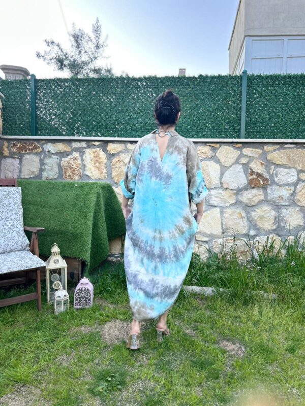 El Boyama Batik Elbise