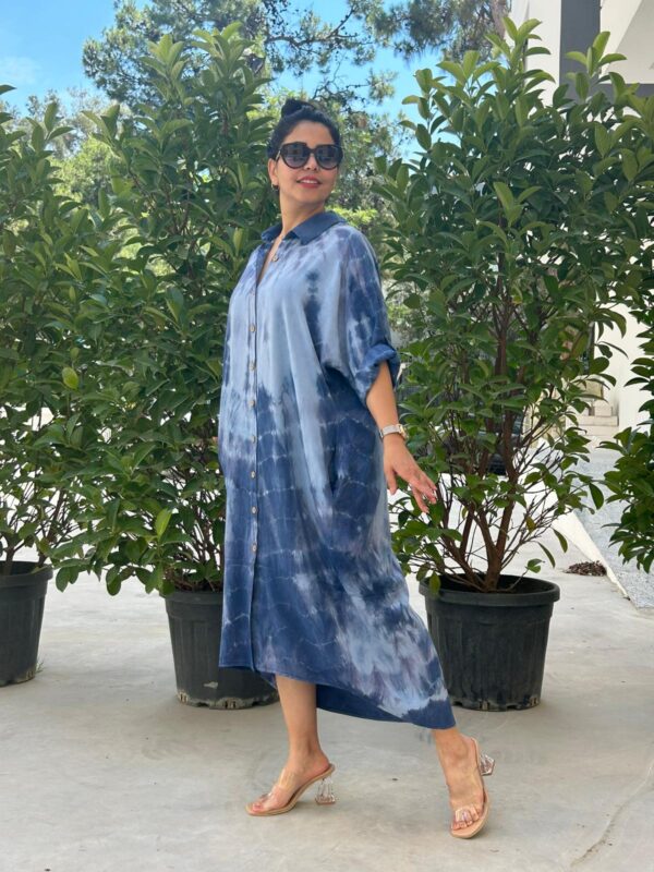 Batik desen lacivert
