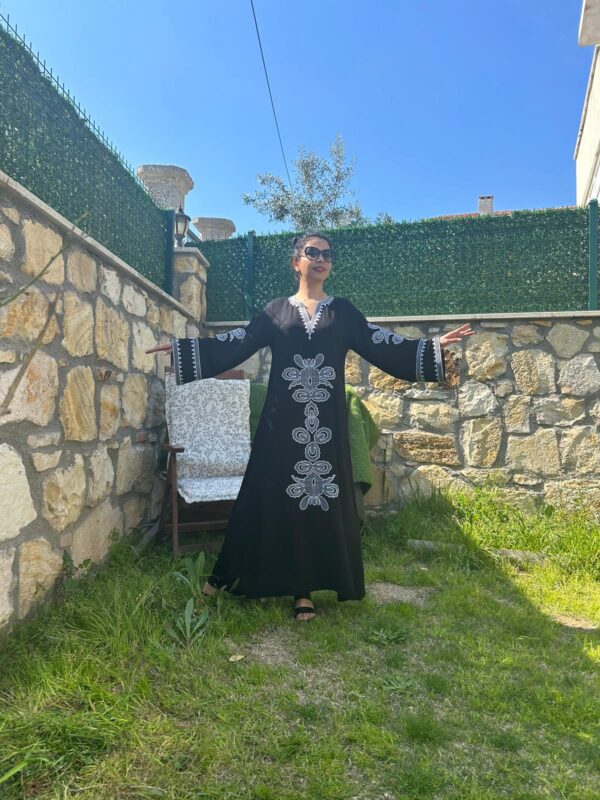 Viskon Elbise