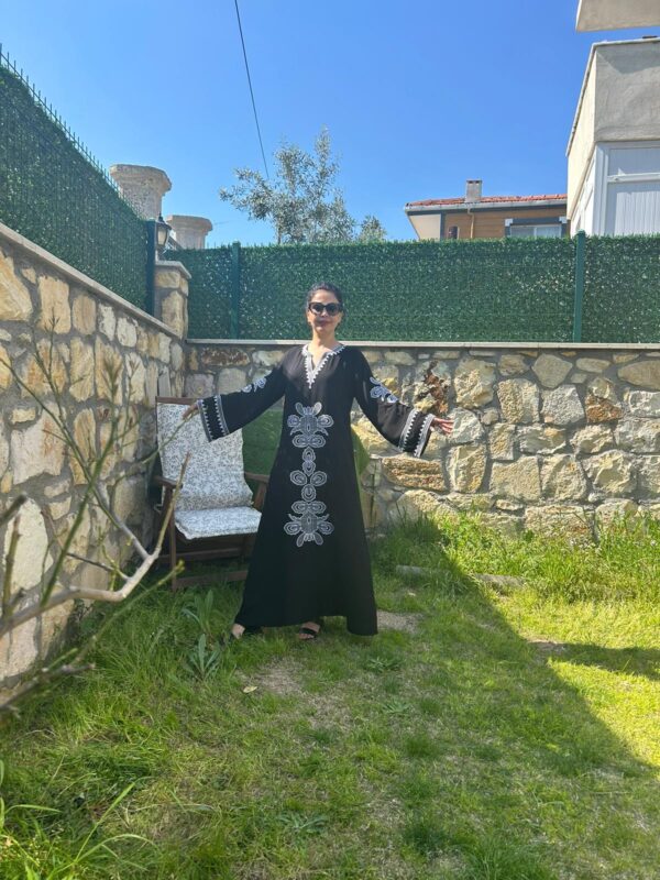 Viskon Elbise